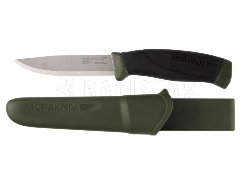 Messer Morakniv Companion MG grün Kohlenstoffstahl