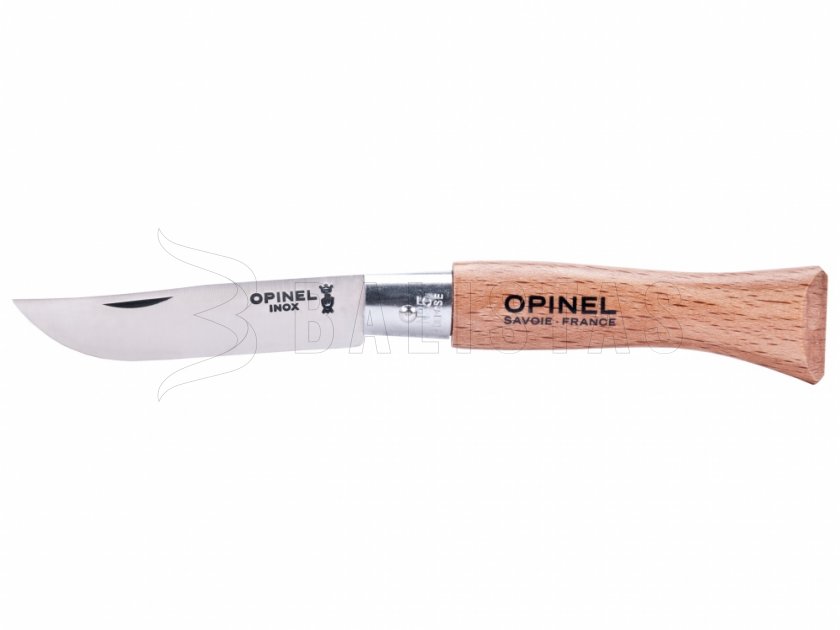 Messer Opinel 5 Klappmesser Inox Buche