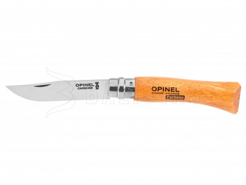 Messer Opinel 7 Klappmesser Carbon Buche