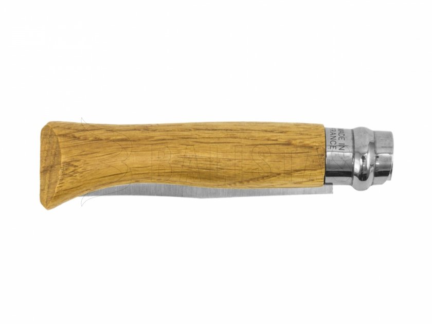 Messer Opinel 8 Klappmesser Inox Buche Motiv Keiler