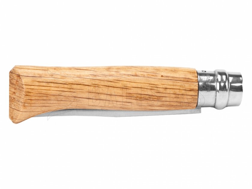 Messer Opinel 8 Klappmesser Inox Buche Motiv Hirsch