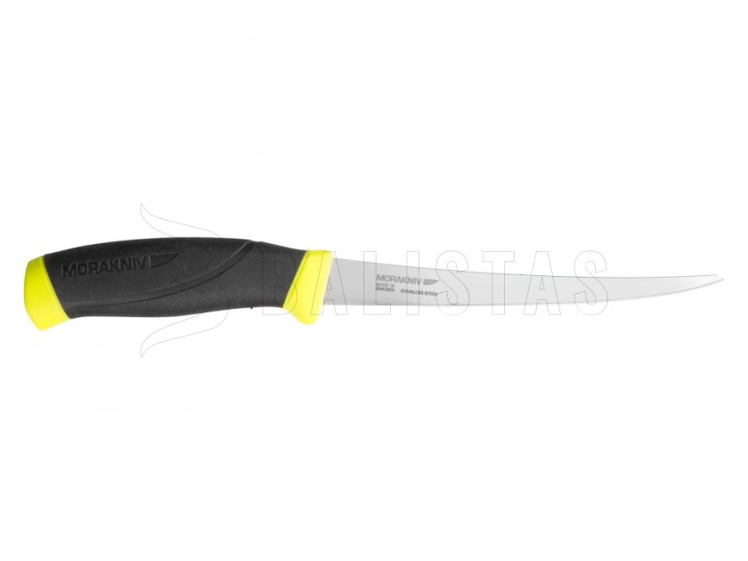Filetiermesser Morakniv Fishing Comfort Fillet 155 Ohne Wellenschliff