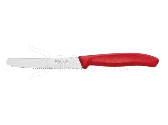 Messer für Tomaten, gezahnt 6.7831 rot 110