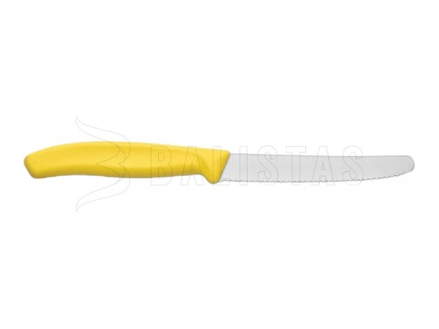 Tomatenmesser gezahnt 6.7836 gelb L118