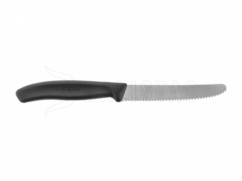 Messer für Tomaten, gezahnt 6.7833 Schwarz