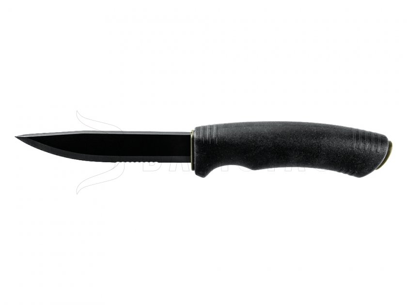 Messer Morakniv Bushcraft SRT schwarz gezahnt