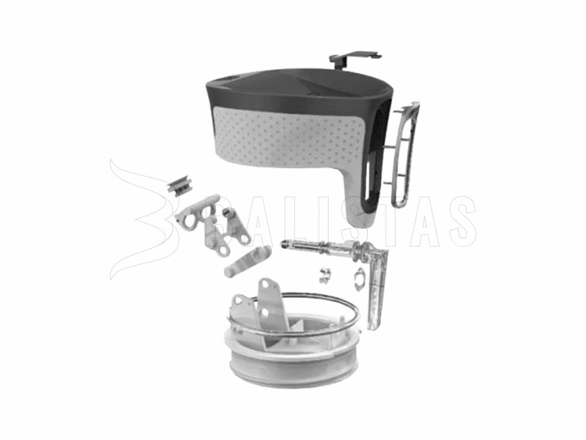Thermobecher Contigo West Loop 2.0 0,47 l steel ohne Logo