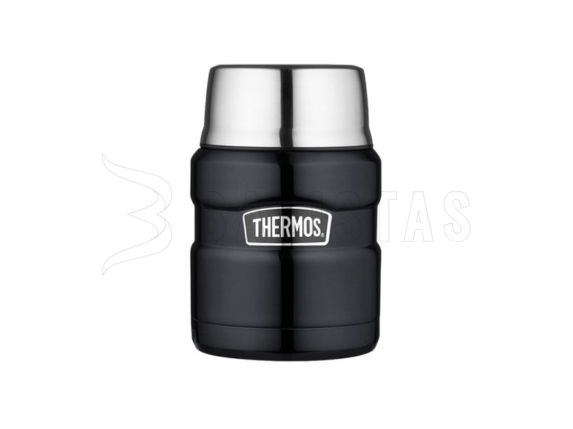 Thermos King Speise-Thermoskanne mit Löffel 0,47 l grafit