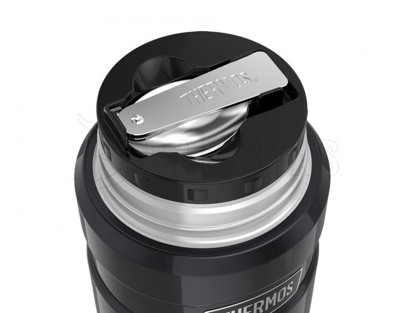 Thermos King Speise-Thermoskanne mit Löffel 0,47 l grafit