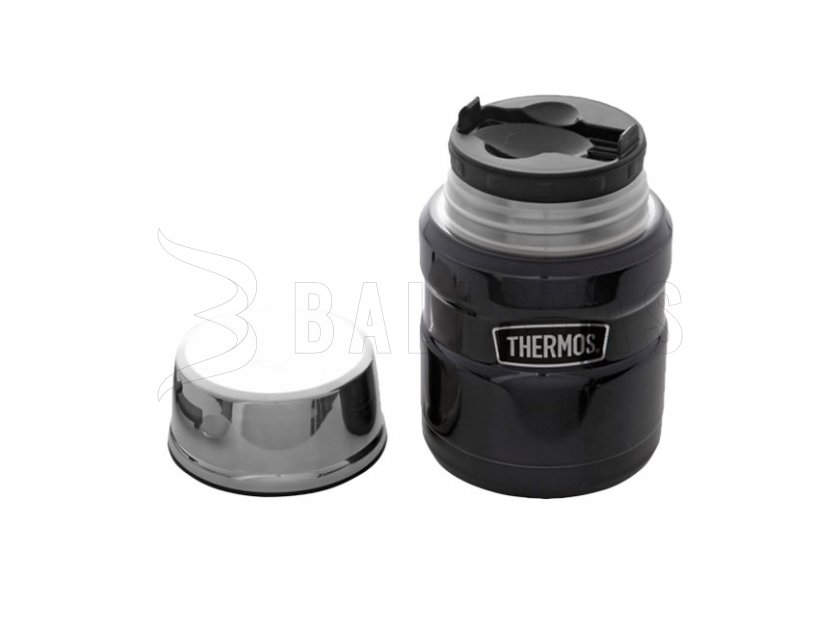 Thermos King Speise-Thermoskanne mit Löffel 0,47 l grafit