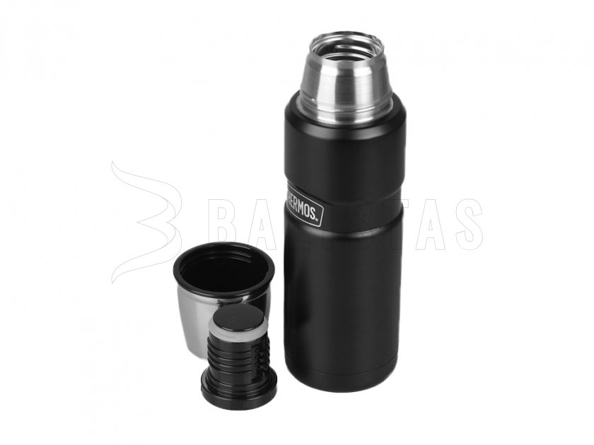 Thermosflasche Thermos King 0,47 l schwarz