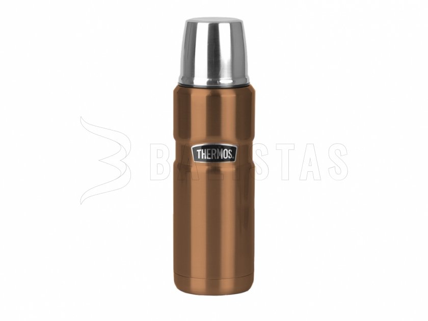 Thermosflasche Thermos King 0,47 l braun