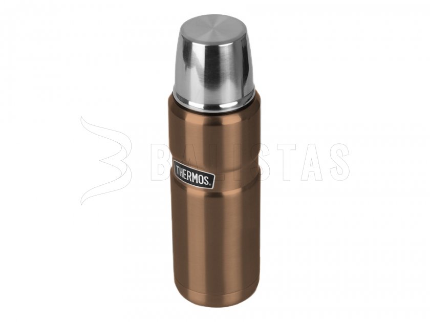 Thermosflasche Thermos King 0,47 l braun