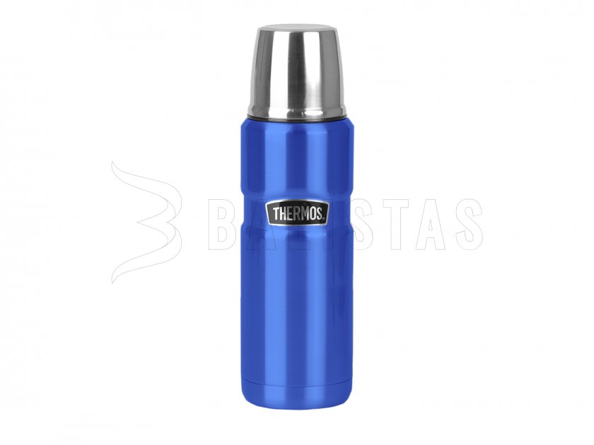 Isolierflasche Thermos King 0,47 l blau