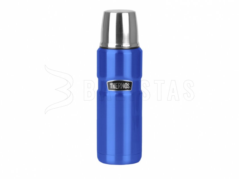 Isolierflasche Thermos King 0,47 l blau