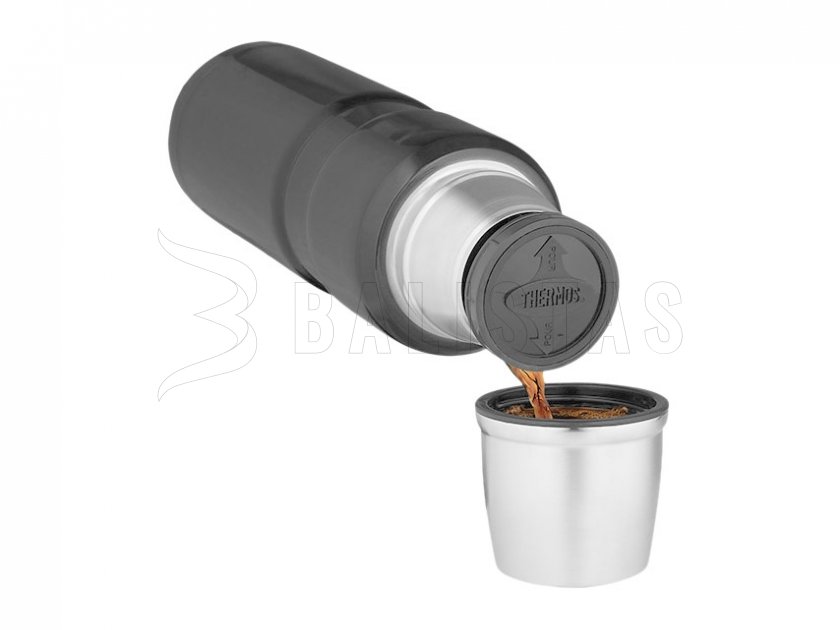 Isolierflasche Thermos King 1,2 l graphitfarben