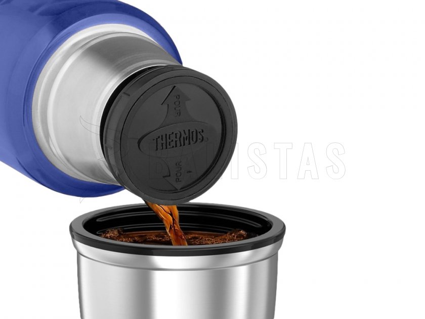 Thermoskanne Thermos King 1,2 l blau