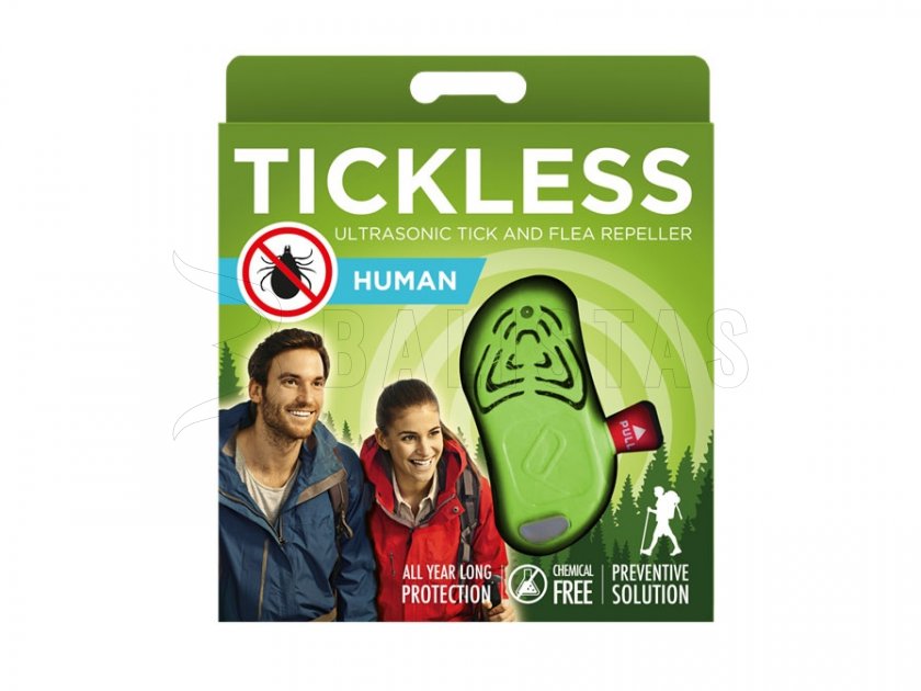 Zeckenabwehr für Menschen Tickless grün