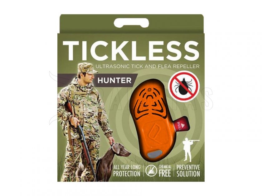 Odpuzovač klíšťat für Jäger Tickless orange