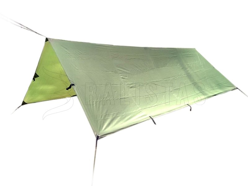 Turistická Planen-Tarp Tigerwood Tectum 3x3 m grün