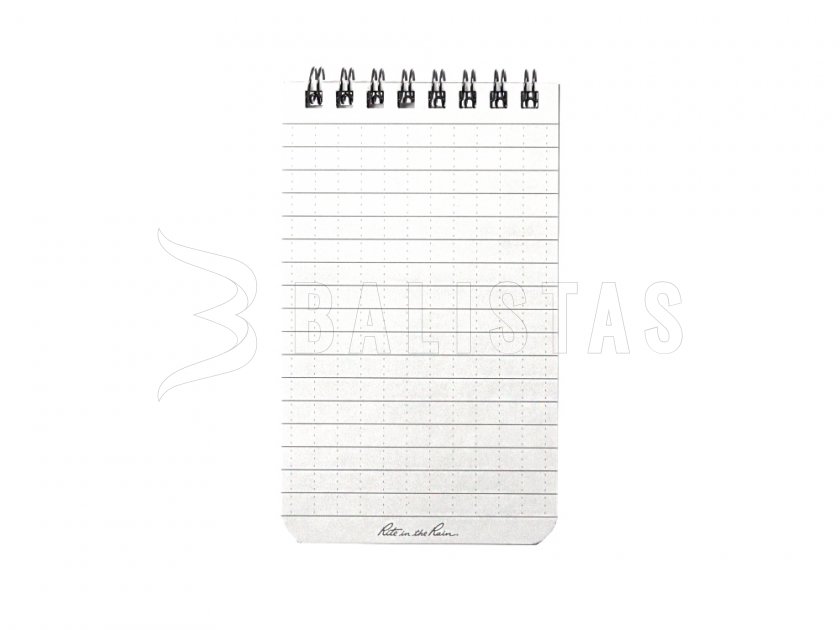 Wasserfester Notizblock Rite in the Rain 735 3x5 schwarz