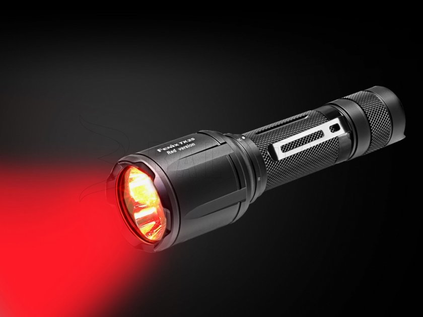 LED-Taschenlampe Fenix TK25 Red
