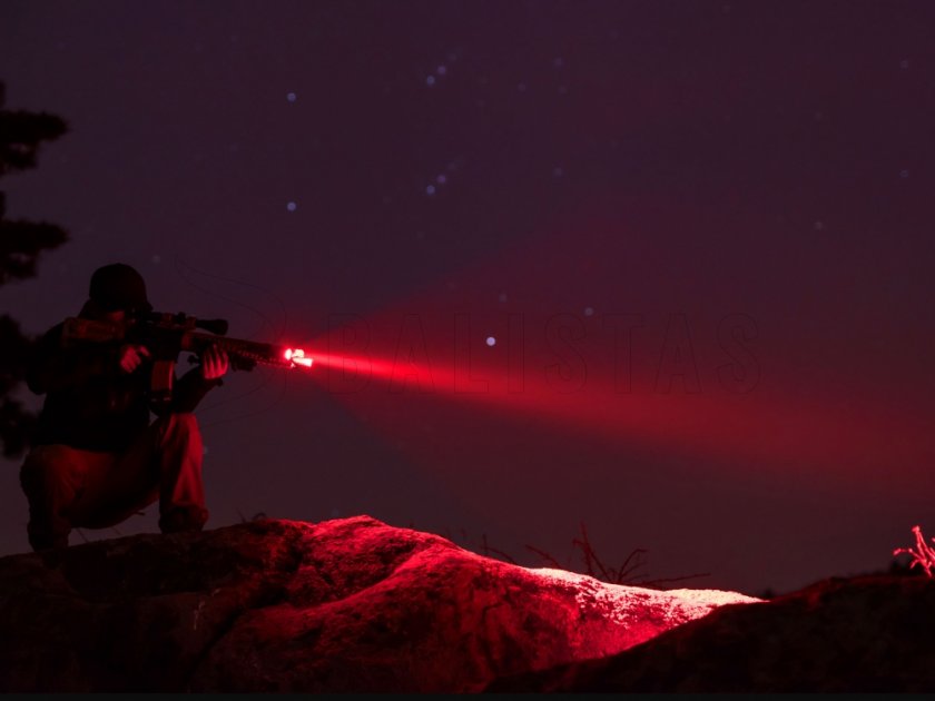 LED-Taschenlampe Fenix TK25 Red