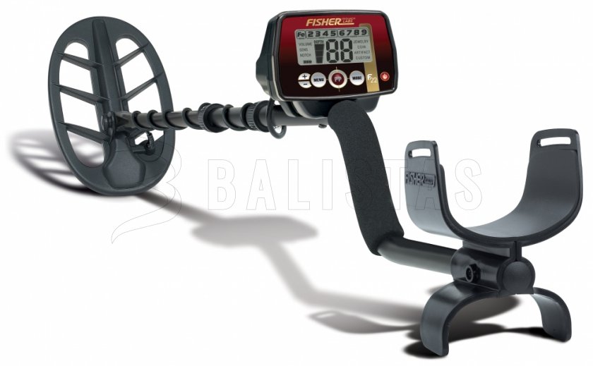 Metalldetektor Fisher F22 11'' DD