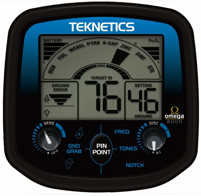 Metalldetektor Teknetics Omega 8500 10''