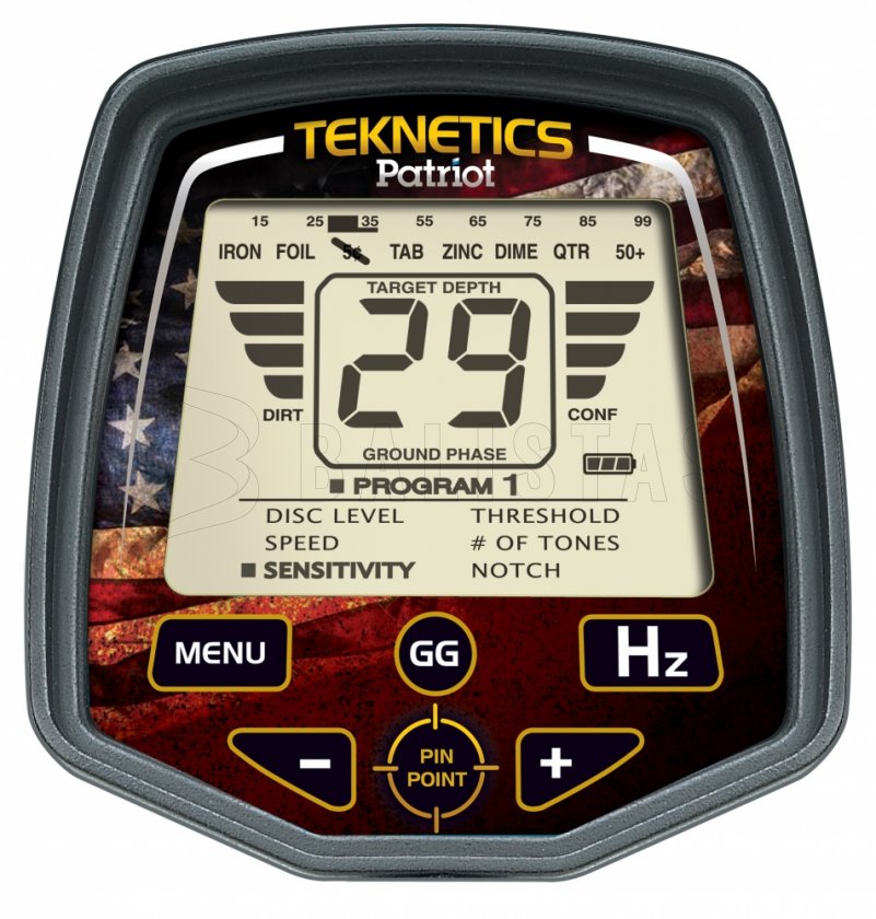 Metalldetektor Teknetics Patriot