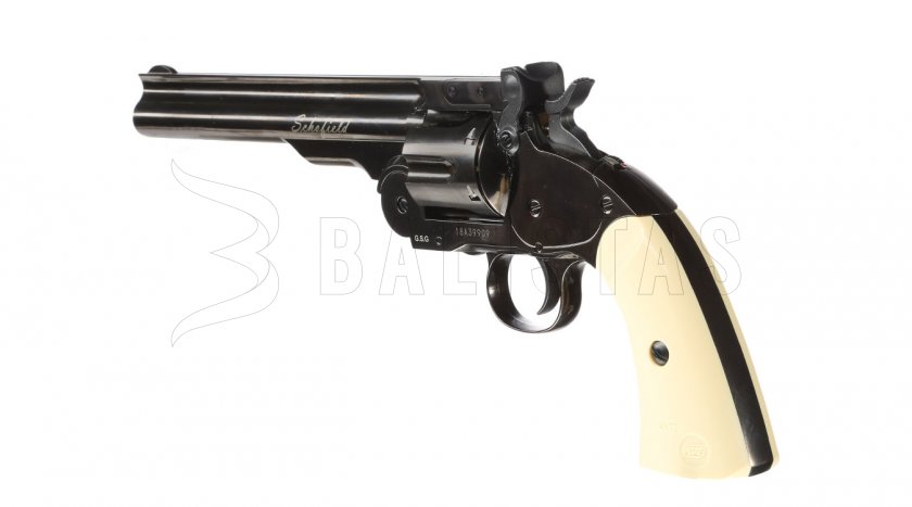 Luftrevolver ASG Schofield 6" Grau 4,5mm BB