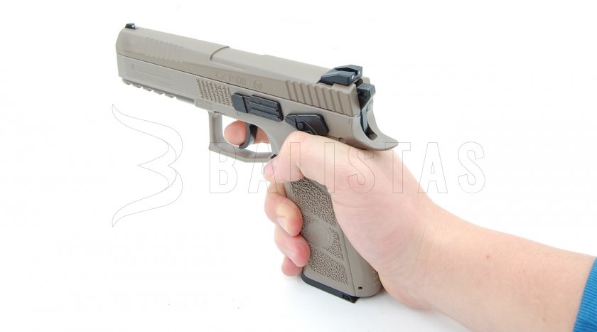Luftpistole ASG CZ P-09 FDE Blowback 4,5mm