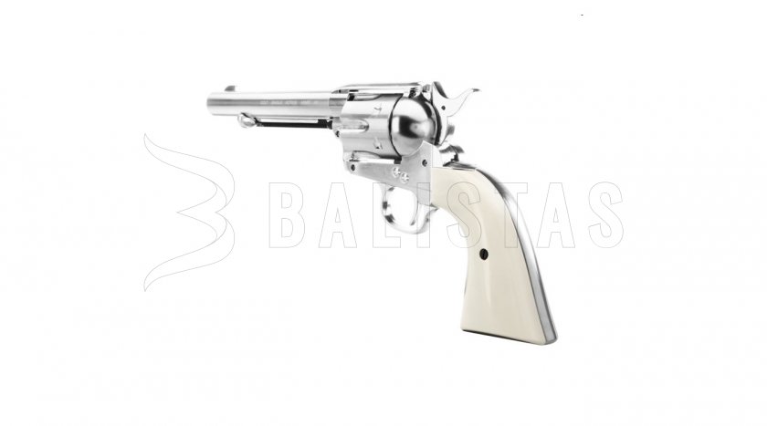 Luftrevolver Umarex Colt SAA .45 Diabolo Nickel 4,5mm