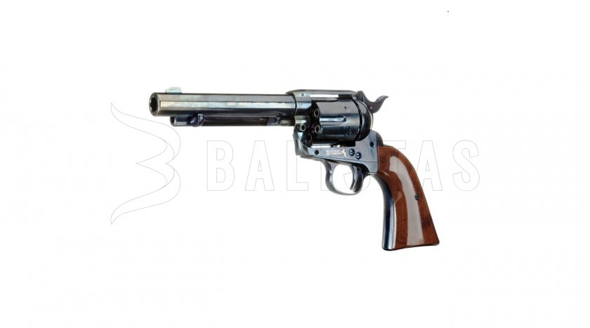 Luftrevolver Umarex Colt SAA .45 Diabolo Blued/Brown 4,5mm