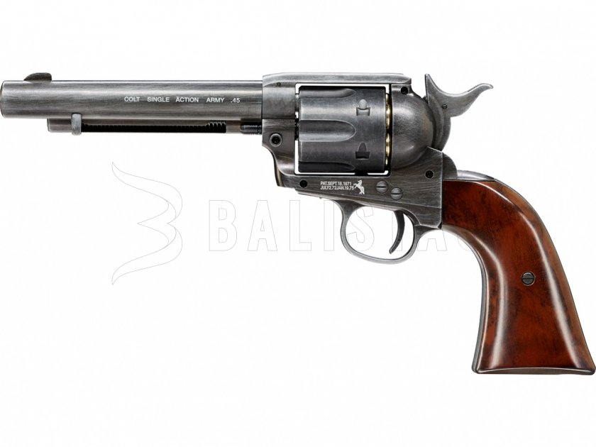 Luftrevolver Umarex Colt Single Action Army SAA .45 Antique 4,5mm
