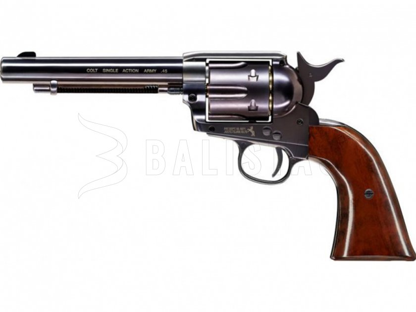 Luftrevolver Umarex Colt Single Action Army SAA .45 blued 4,5mm