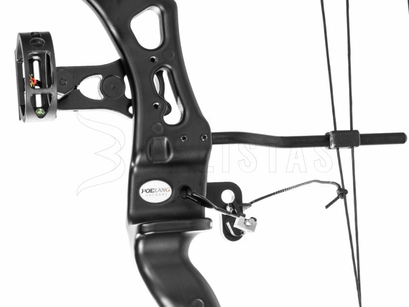 Bogen Poe Lang Predator II schwarz 45-65lbs
