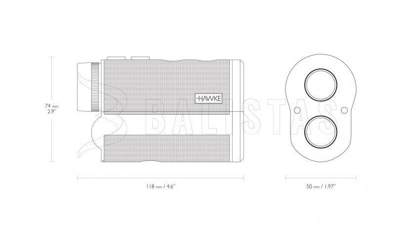 Laser-Entfernungsmesser Laser Range Finder 900