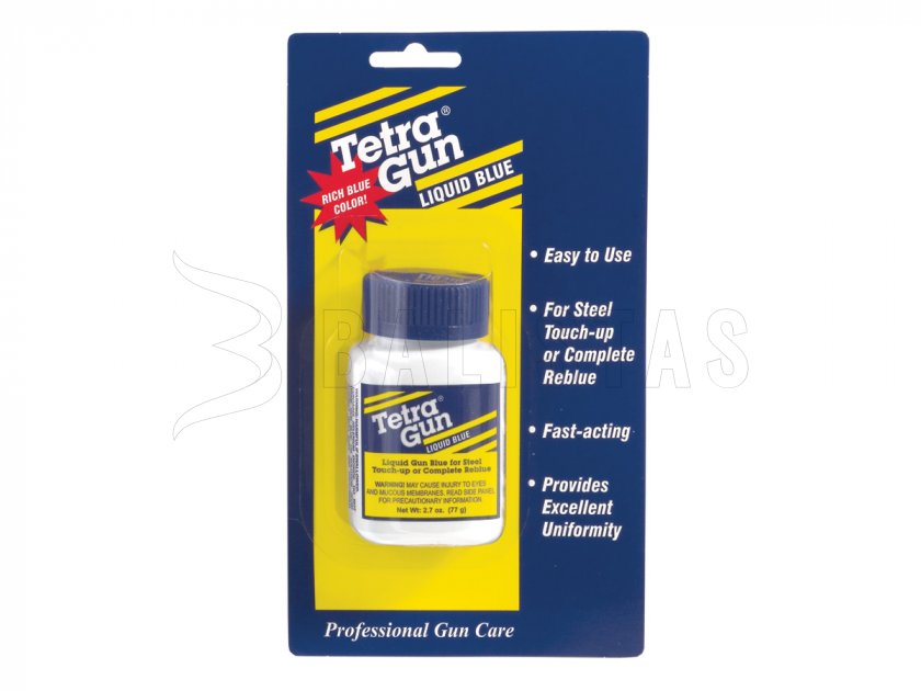 Brünierung für Waffen Tetra Gun Liquid Blue 2,7oz 77g