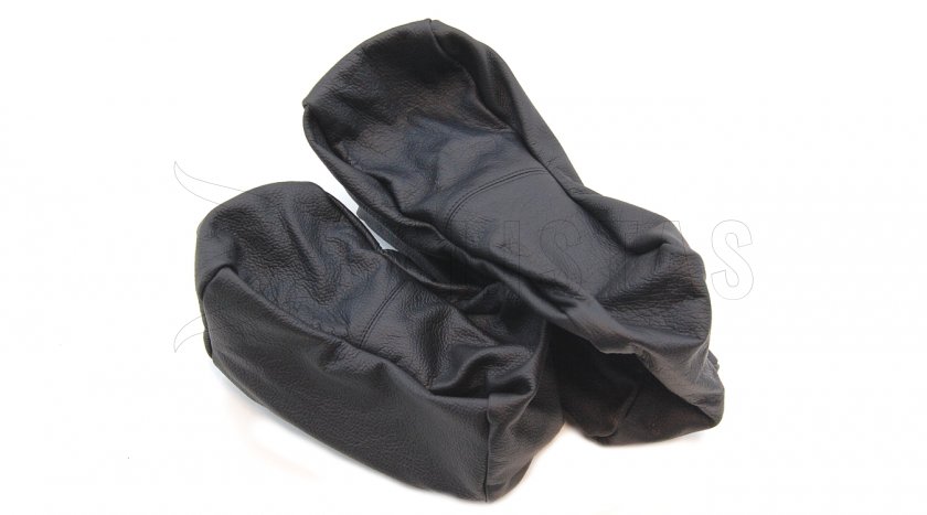 Schießsäcke VENOX, Leder, schwarz/braun