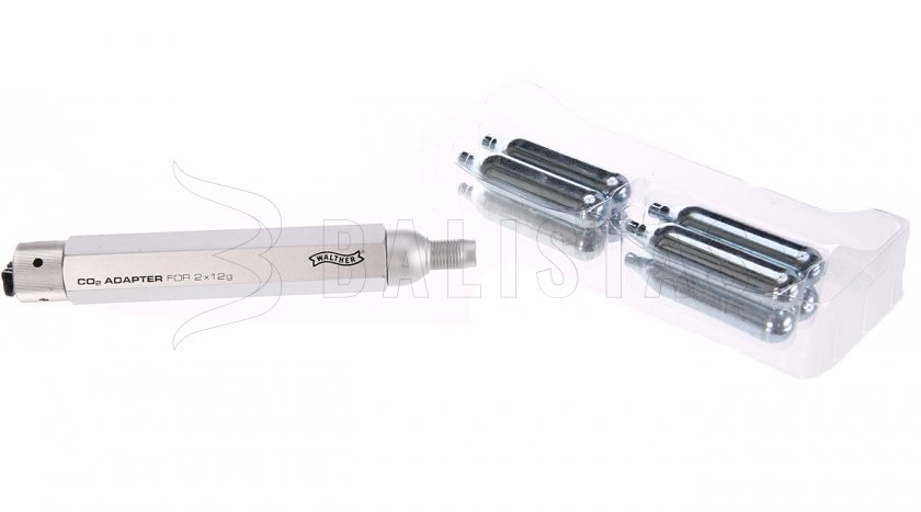 Adapter für 2x CO2 12g Kapseln Umarex