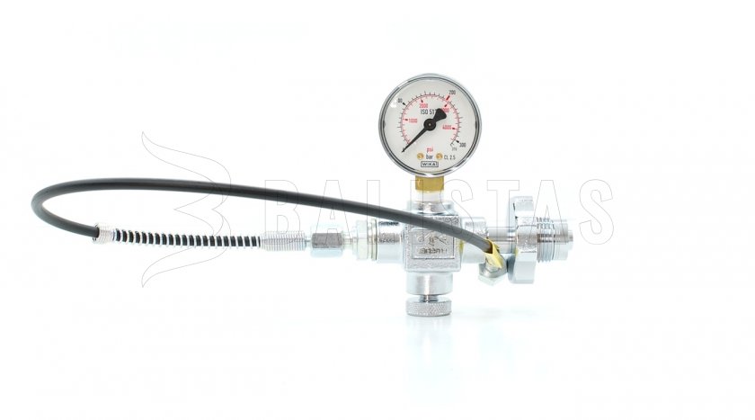 Füllset Schlauch mit Manometer Midland