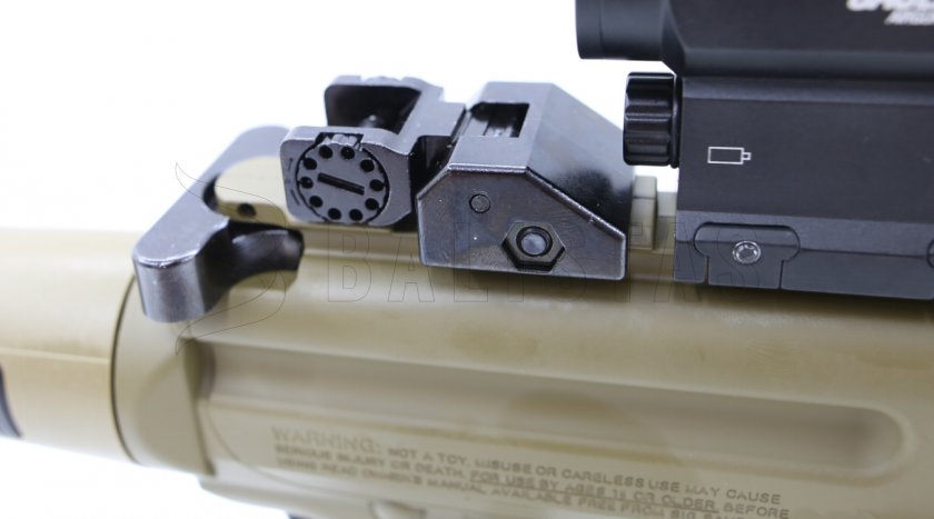 Luftgewehr Sig Sauer MPX 4,5mm FDE Sand mit Kolimator