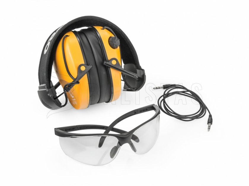Kopfhörer RealHunter Aktivní Pro Orange + Brille