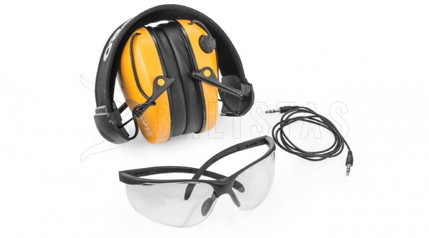 Kopfhörer RealHunter Aktivní Pro Orange + Brille