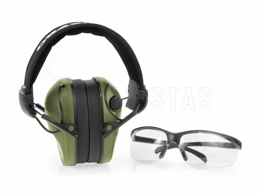 Kopfhörer RealHunter Aktivní Pro Grün + Brille