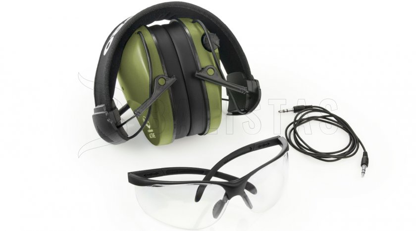 Kopfhörer RealHunter Aktivní Pro Grün + Brille