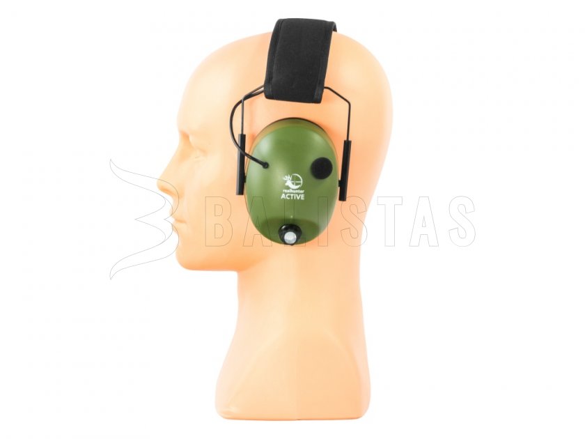 Kopfhörer RealHunter Aktiv oliv