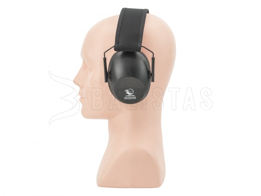 Kopfhörer RealHunter Passive schwarz