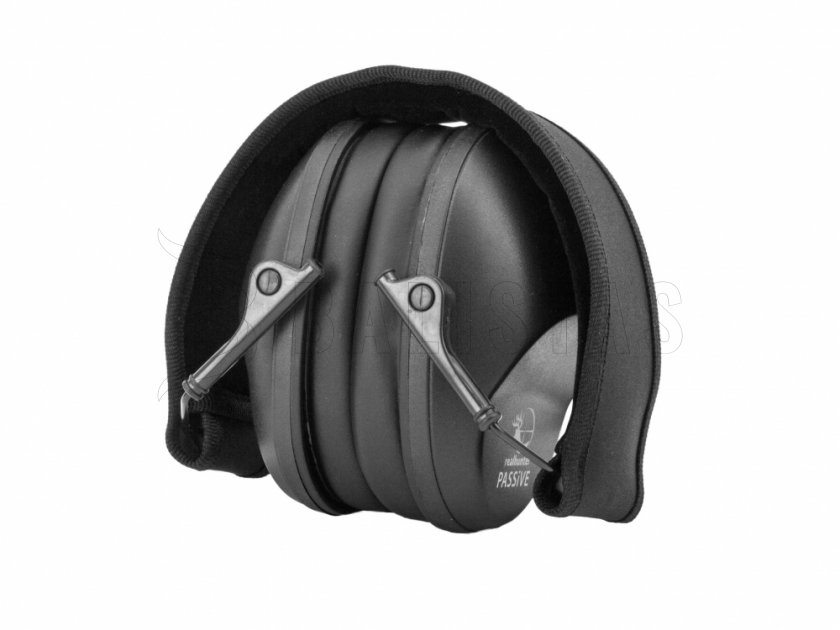 Kopfhörer RealHunter Passive schwarz
